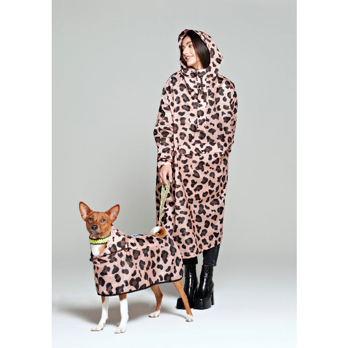 RAINKISS PINK PANTHER DOG PONCHO REGENPONCHO PINK