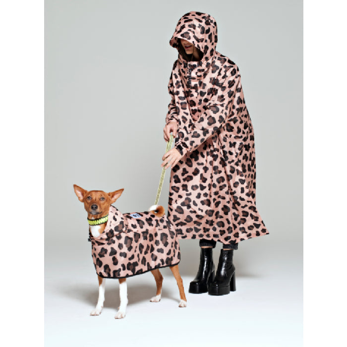 RAINKISS PINK PANTHER DOG PONCHO REGENPONCHO PINK