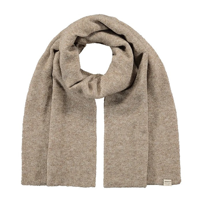 BARTS WILLIAN SCARF - LIGHT BROWN