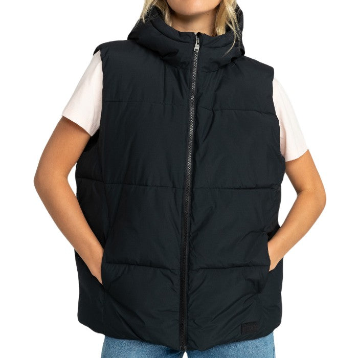 ROXY BRIGHT SIDE BODYWARMER - ANTHRACITE