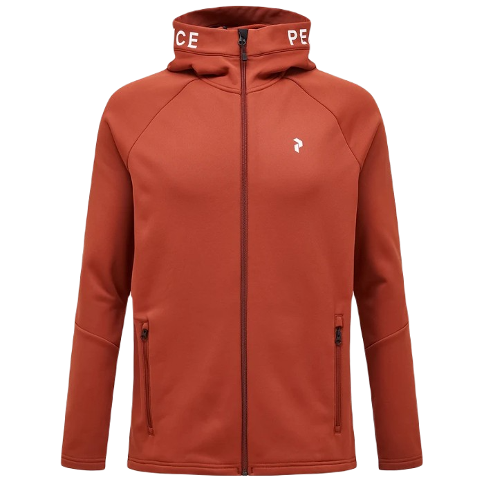 PEAK PERFORMANCE RIDER ZIP HOOD OUTDOOR JAS - SPICED (5CS)