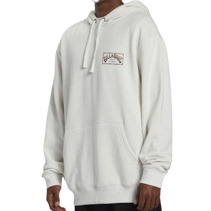 BILLABONG SHORT SANDS HOODIE - LIGHT GREY HEATHER