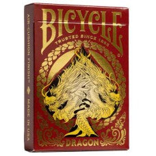 POKERKAARTEN BICYCLE DRAGON RED DECK