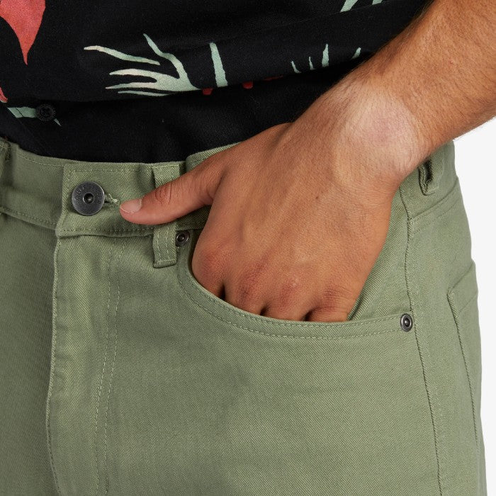 QUIKSILVER LANDERS 5 POCKET BROEK - SEA SPRAY