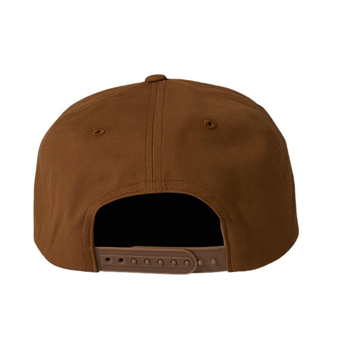 BRIXTON ALPHA SQUARE NETPLUS MP SNAPBACK PET - COPPER/CHARCOAL