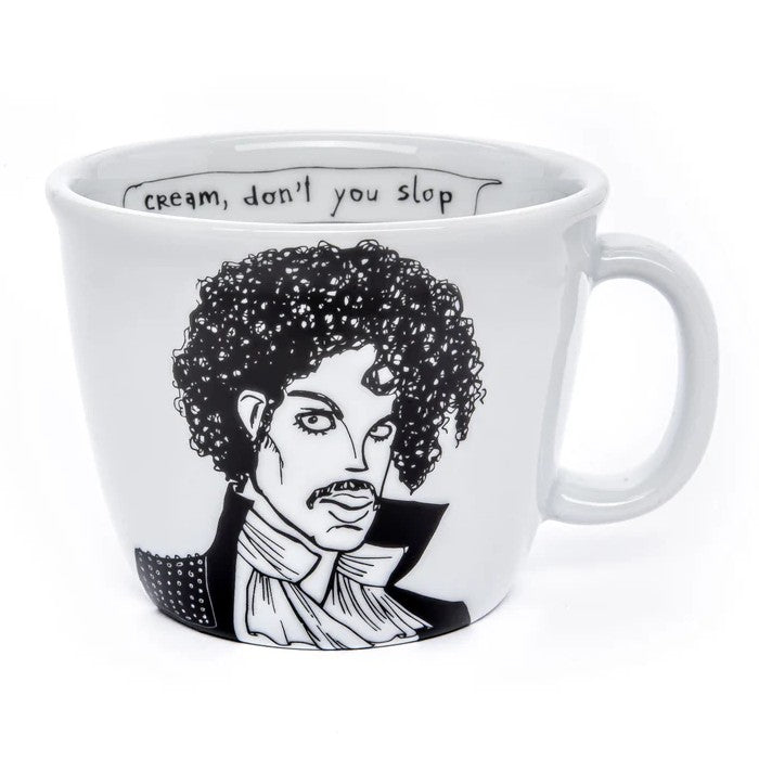 POLONA PRINCE THE PURPLE MAJESTY CUP/MUG - WHITE