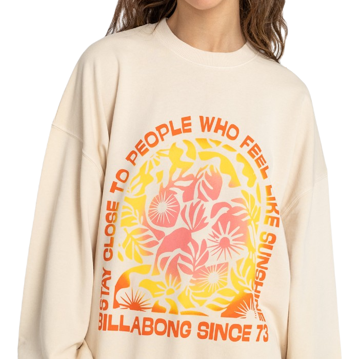 BILLABONG RIDE IN SWEATER - WHITECAP The Old Man Boardsports Billabong