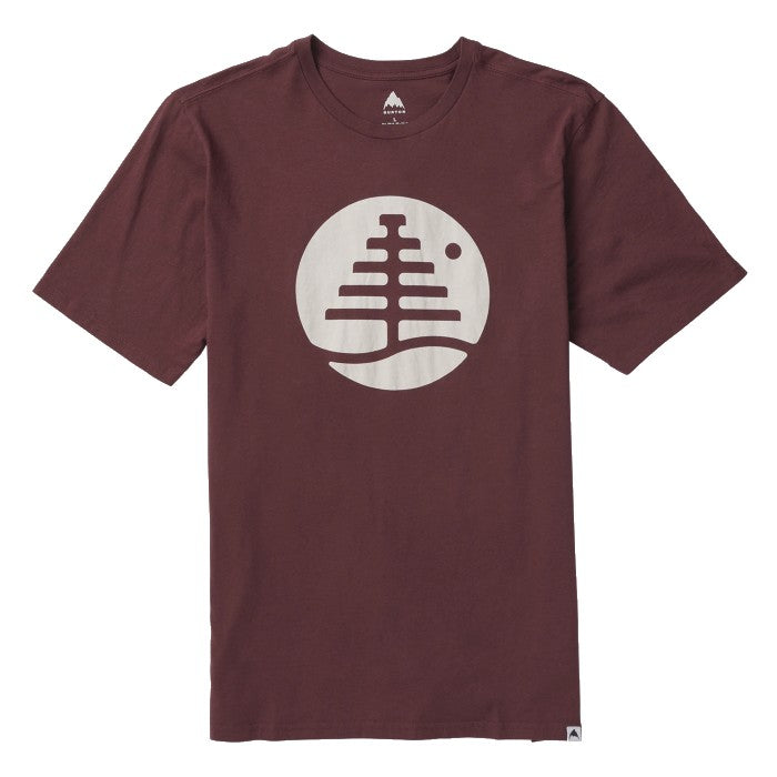 BURTON FAMILY TREE SHORT SLEEVE T-SHIRT - ALMANDINE