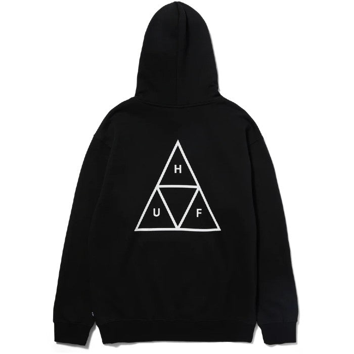 HUF SET TRIPLE TRIANGLE PULLOVER/HOODIE - BLACK