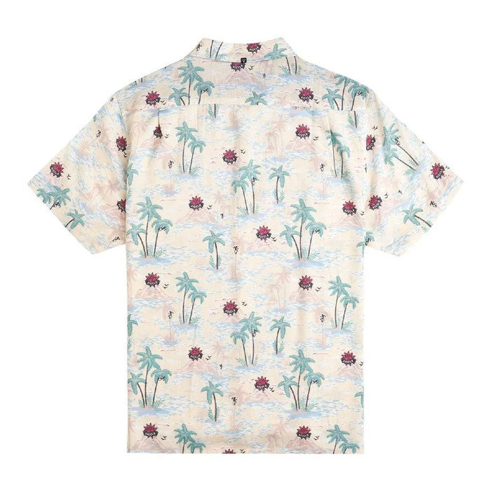 VISSLA TROPICAL SHORT SLEEVE SHIRT - SUNLIGHT