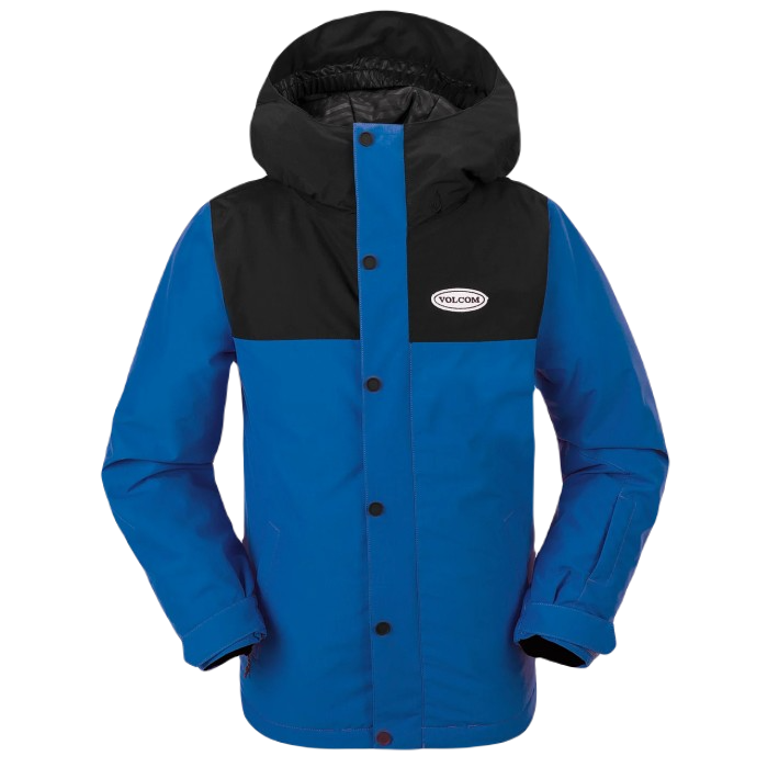 VOLCOM STONE.91 ISOLIERTE SKI-/SNOWBOARDJACKE (KINDER, JUNGEN) – ELEKTRISCHES BLAU