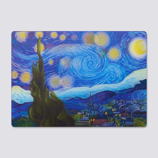 LENTICULAR MAGNET 3D AFTER STARRY NIGHT