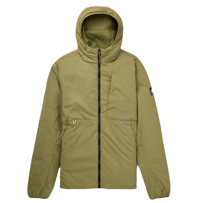 BURTON MEN'S MULTIPATH HOODED INSULATED OUTDOOR JAS - MARTINI OLIVE