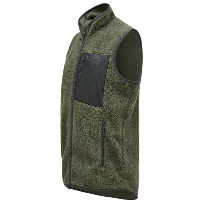 PEAK PERFORMANCE PILE VEST/BODYWARMER - PINE NEEDLE (48C)