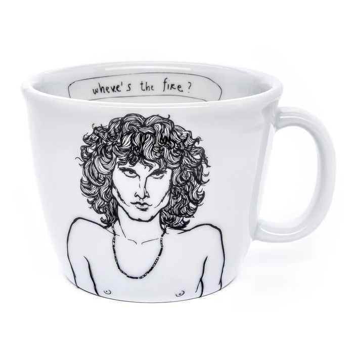 POLONA JIM THE LIZARD KING CUP/MUG - WHITE