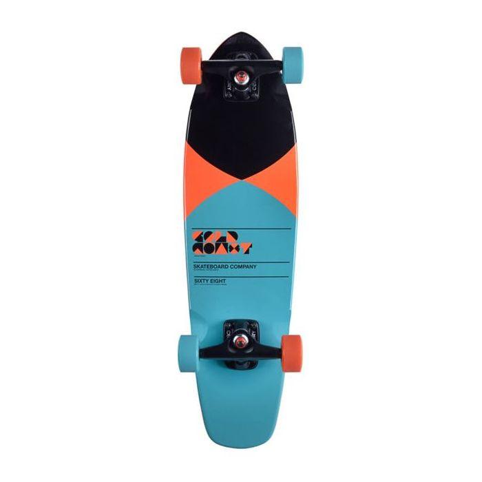 GOLDCOAST PIER COMPLETE CRUISER - ORANGE The Old Man Boardsports GoldCoast Longboards