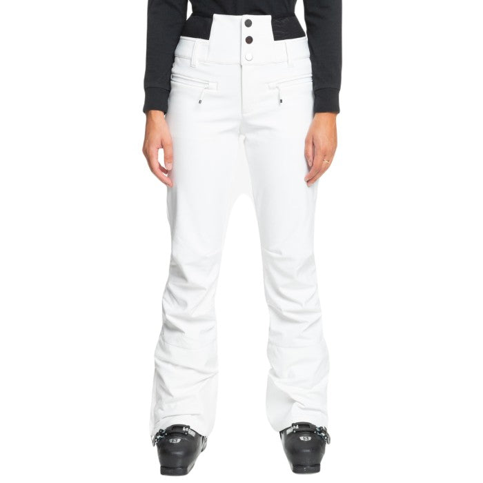 ROXY RISING HIGH SKINNY TECHNICAL SNOWBOARDBROEK - BRIGHT WHITE