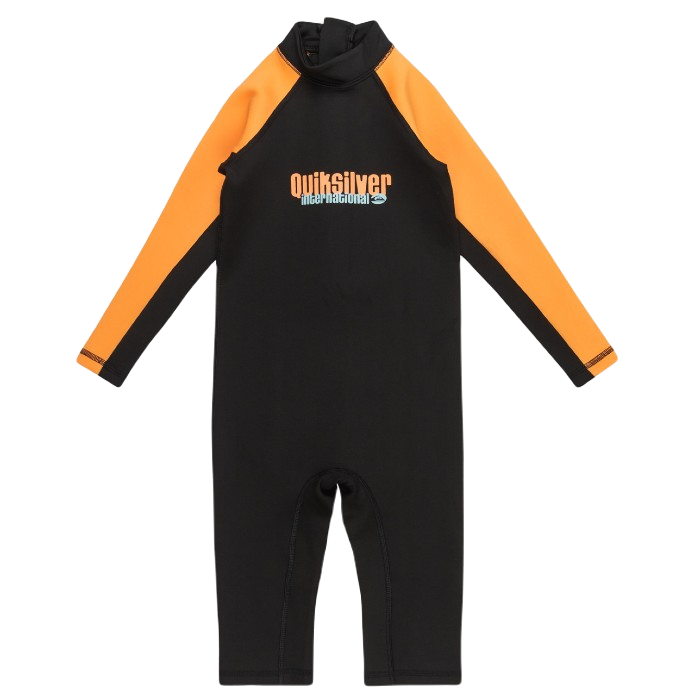 QUIKSILVER EVERYDAY HEAT RASHGUARD SPRINGSUIT (KIDS, BOYS 2-7 JAAR) - BLACK