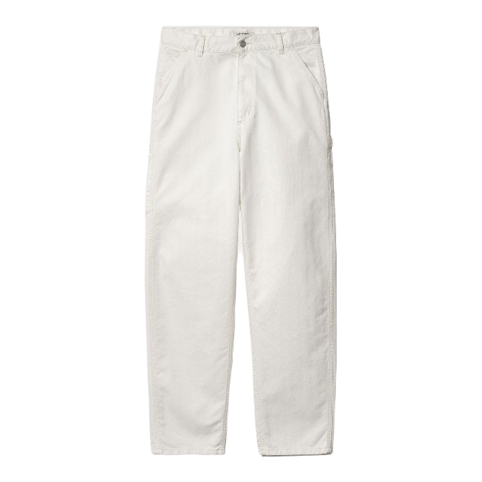 CARHARTT W' NORRIS SINGLE KNEE TROUSERS - WAX (RINSED)