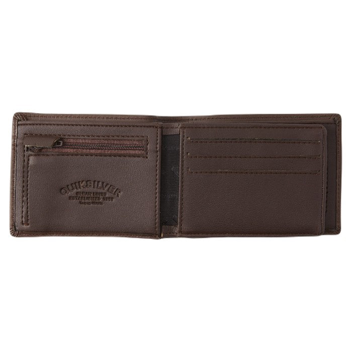 QUIKSILVER MACK 2 WALLET - CHOCOLATE BROWN