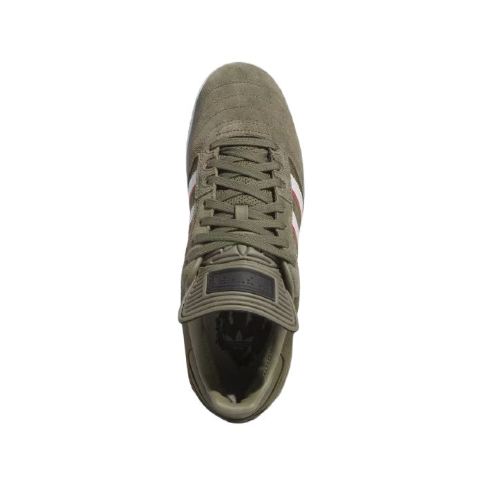 ADIDAS BUSENITZ X DAN MANCINA SCHOENEN - OLIVE STRATA/RED/CLOUD WHITE