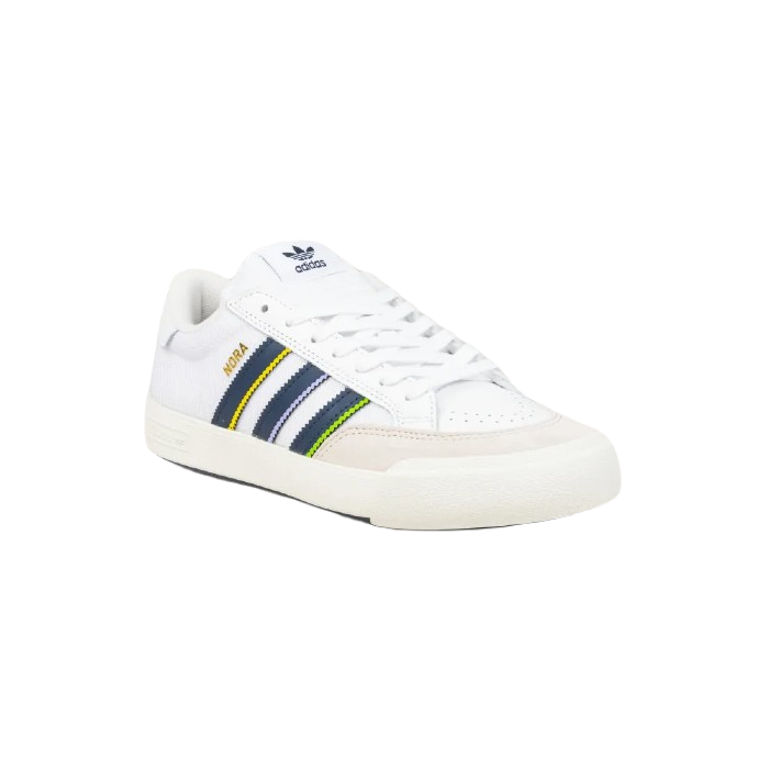 ADIDAS NORA CLOUD WHITE/SHADOW NAVY/GOLD METALLIC