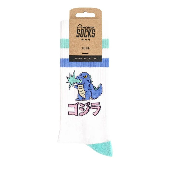 AMERICAN SOCKS GOJIRA MID HIGH SOKKEN The Old Man Boardsports American Socks