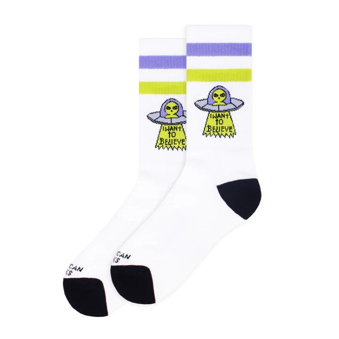 AMERICAN SOCKS MID HIGH BELIEVE SOKKEN