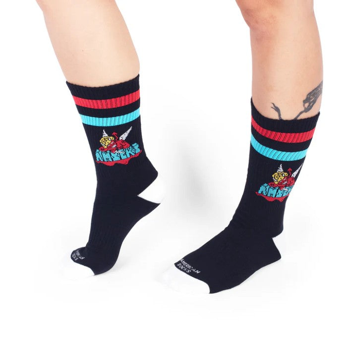 AMERICAN SOCKS MID HIGH FALLEN ANGELS SOKKEN