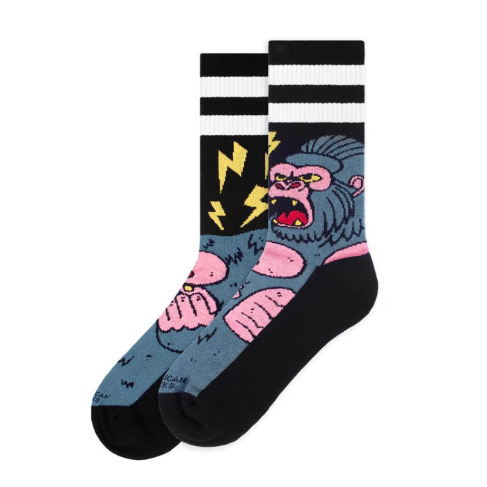 AMERICAN SOCKS MID HIGH JUNGLE KING SOKKEN