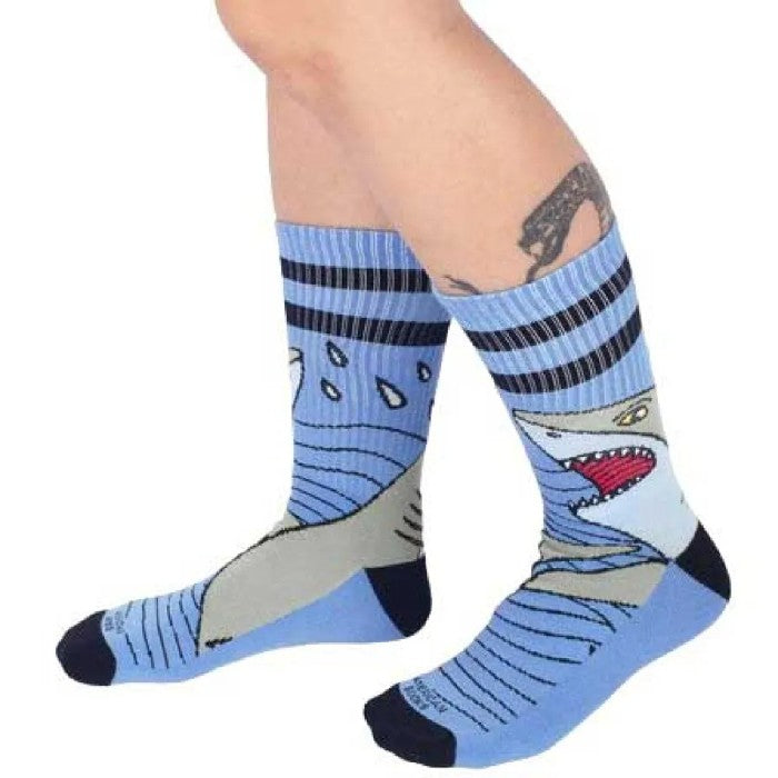 AMERICAN SOCKS SHARK STRIKE MID HIGH SOKKEN