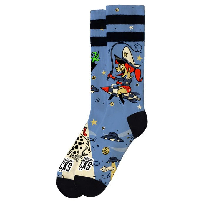 AMERICAN SOCKS SIGNATURE ALIEN SNATCH SOKKEN