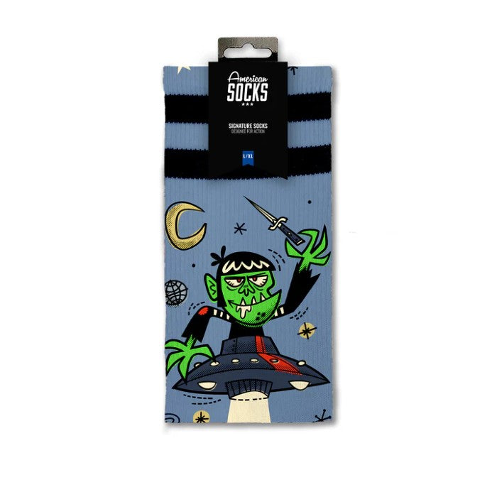 AMERICAN SOCKS SIGNATURE ALIEN SNATCH SOKKEN