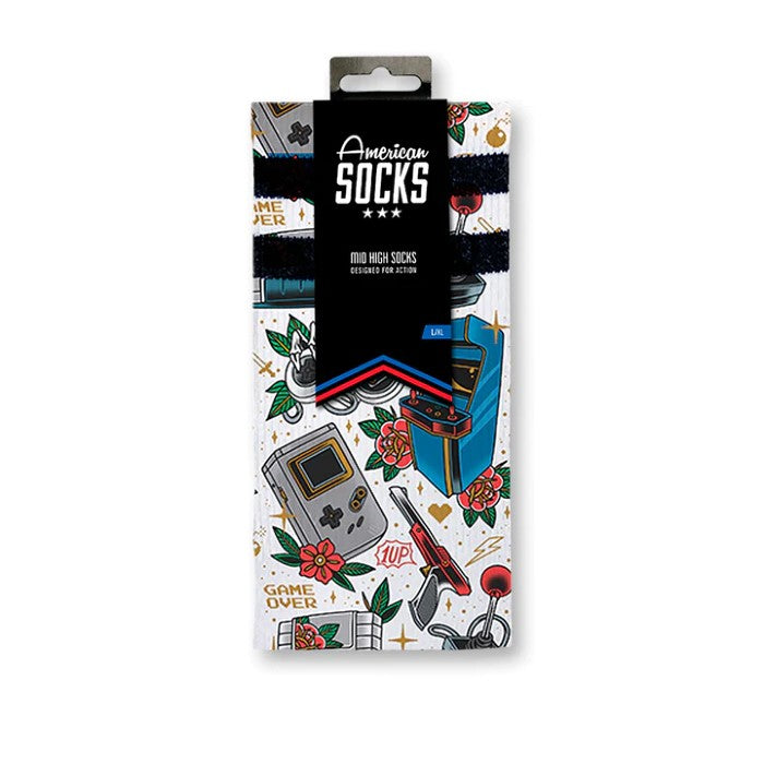 AMERICAN SOCKS SIGNATURE GAME OVER (MAAT S/M) SOKKEN