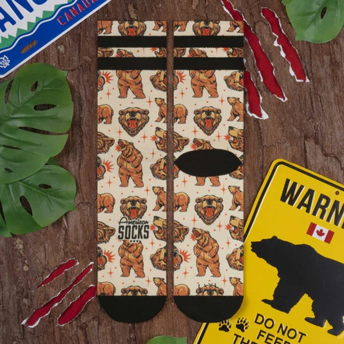 AMERICAN SOCKS SIGNATURE GRIZZLY MID HIGH SOKKEN