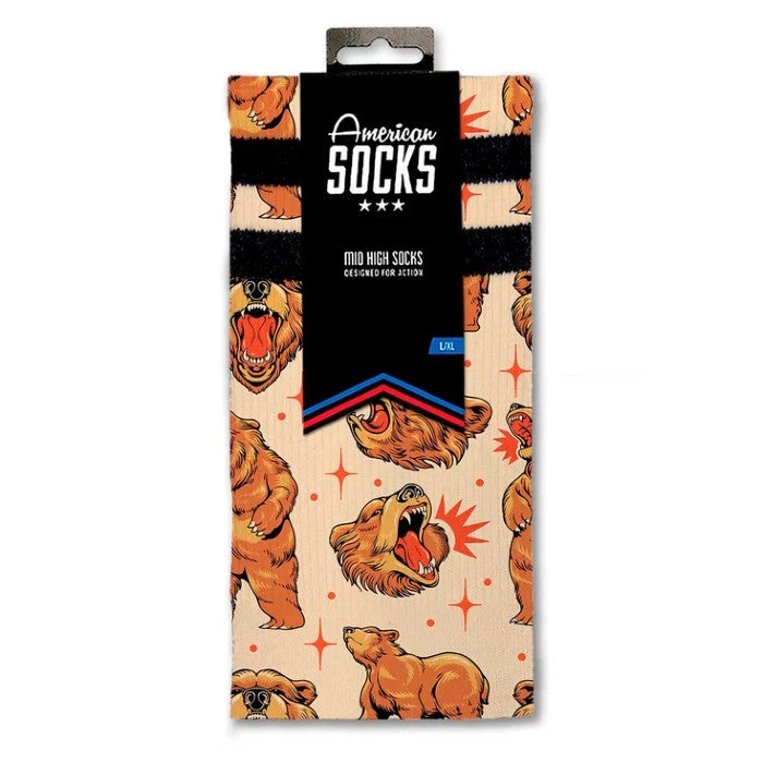 AMERICAN SOCKS SIGNATURE GRIZZLY MID HIGH SOKKEN