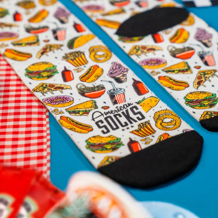 AMERICAN SOCKS SIGNATURE JUNK FOOD - MID HIGH SOCKS