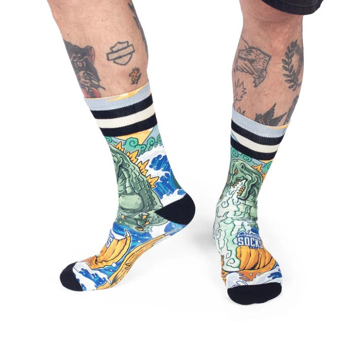 AMERICAN SOCKS SIGNATURE KAIJU KING SOKKEN