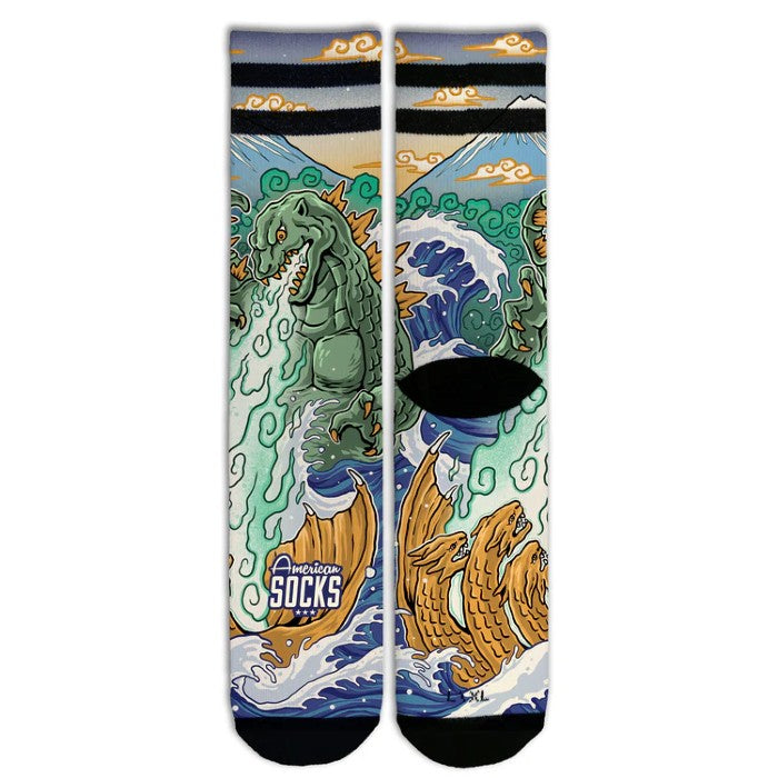 AMERICAN SOCKS SIGNATURE KAIJU KING SOKKEN