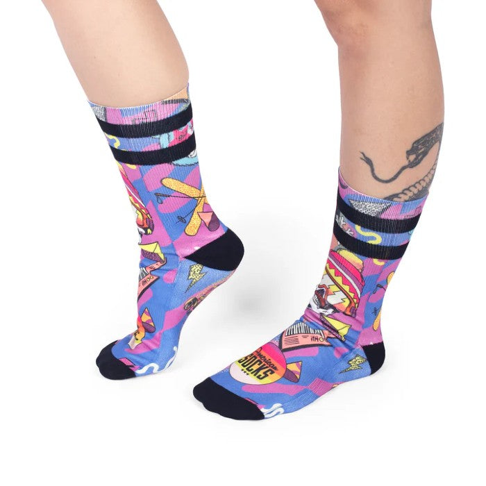 AMERICAN SOCKS SIGNATURE RETRO BLIZZARD SOKKEN