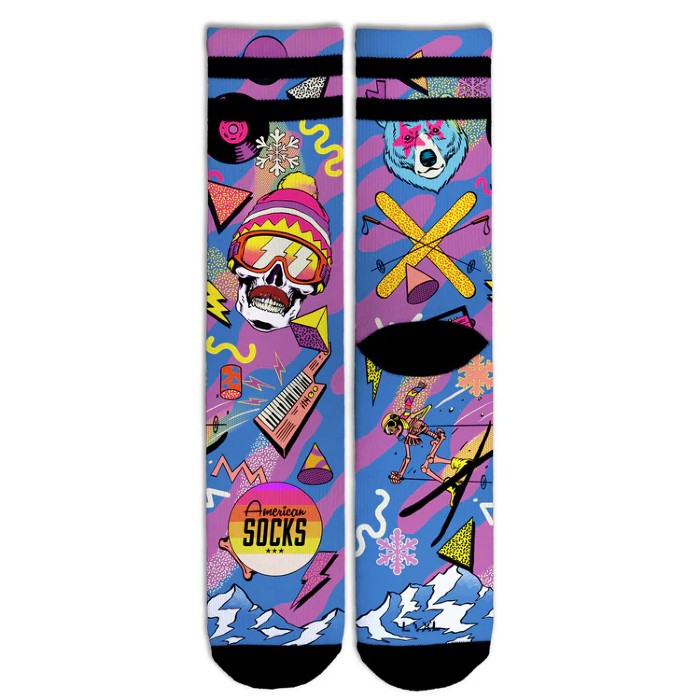 AMERICAN SOCKS SIGNATURE RETRO BLIZZARD SOKKEN