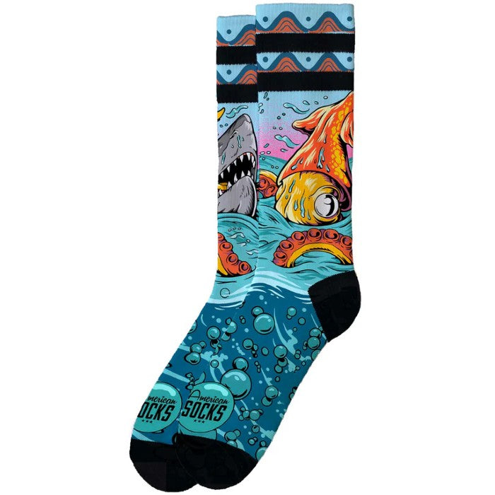 AMERICAN SOCKS SIGNATURE SEAMONSTERS - MID HIGH SOKKEN