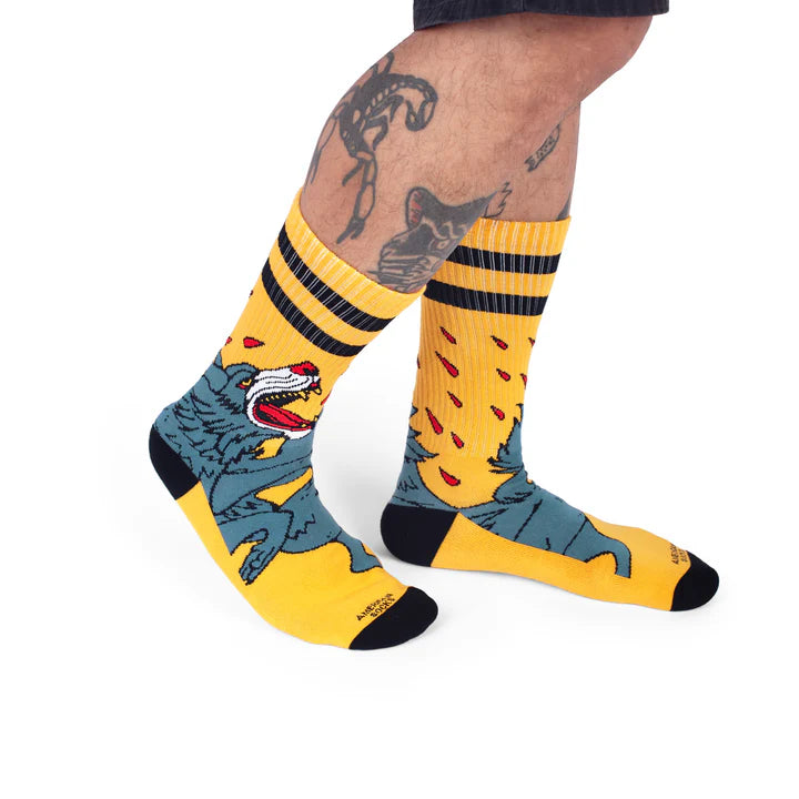 AMERICAN SOCKS WOLFPACK MID HIGH SOKKEN The Old Man Boardsports American Socks