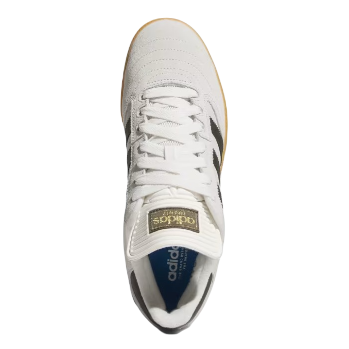 ADIDAS BUSENITZ PRO SCHOENEN - CRYSTAL WHITE/SHADOW OLIVE/GUM