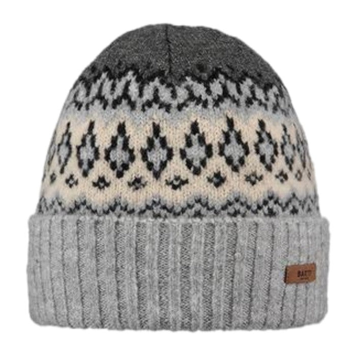 BARTS GREGORIS BEANIE - HEATHER GREY