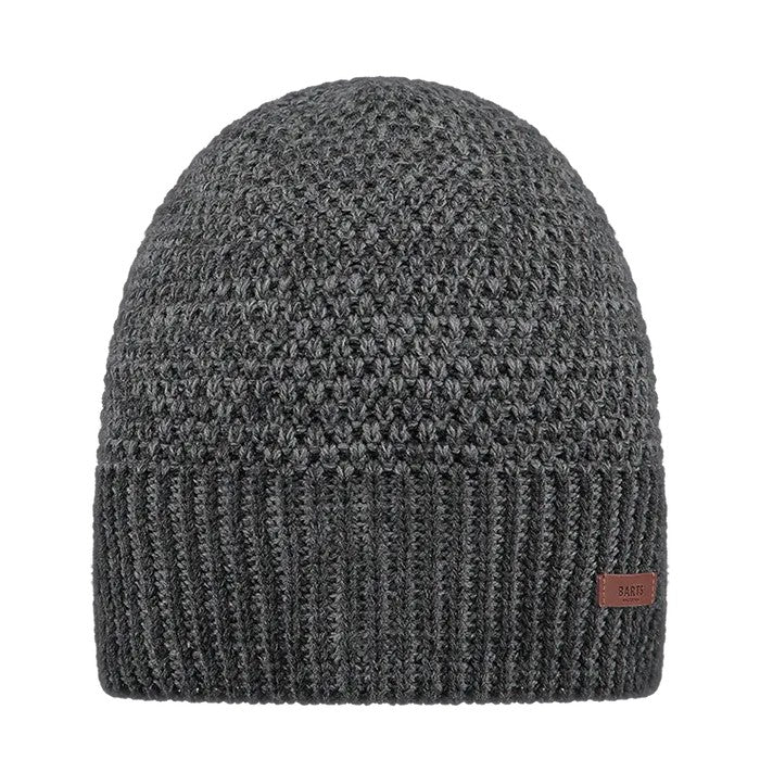 BARTS NOAR BEANIE DARK HEATHER