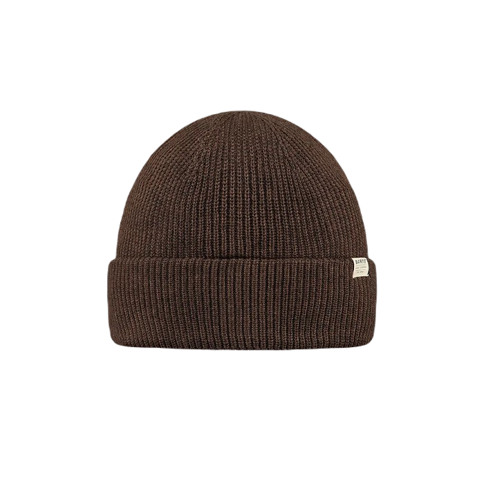 BARTS STONEL BEANIE BROWN