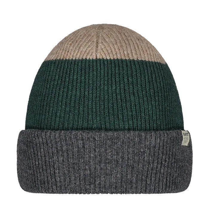 BARTS WALNUR BEANIE DARK HEATHER