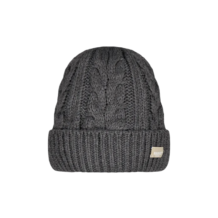 BARTS ZIRANI BEANIE DARK HEATHER