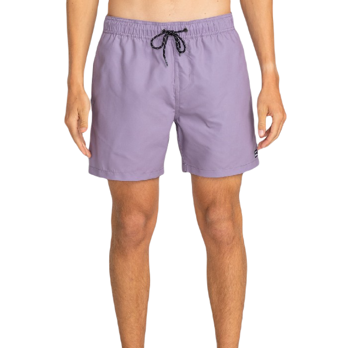 BILLABONG ALL DAY LAYBACK 16" BOARDSHORT - GREY VIOLET